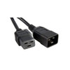 C19C20-6F-ENC , eNet Components C19C20-6F-ENC power cable Black 72" (1.83 m) C19 coupler C20 coupler