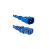 C13C14-BL-2F-ENC , eNet Components C13C14-BL-2F-ENC power cable 24" (0.61 m) C13 coupler C14 coupler