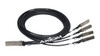 470-AAXG-AX , Axiom 470-AAXG-AX InfiniBand/fibre optic cable 118.1" (3 m) QSFP+ SFP+ x 4 Black
