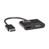 P136-06N-HV-V2 , Tripp Lite P136-06N-HV-V2 video cable adapter 5.91" (0.15 m) DisplayPort HDMI/VGA Black