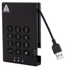 A25-3PL256-S2000 , Apricorn Aegis Padlock 3.0 2 TB USB Type-A 3.2 Gen 1 (3.1 Gen 1) Black - A25-3PL256-S2000