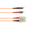 FOCMR62-002M-STSC-OR , Black Box ST-SC 2-m fiber optic cable 78.7" (2 m) OM1 Orange - FOCMR62-002M-STSC-OR