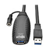U330-15M , Tripp Lite U330-15M USB cable USB 3.2 Gen 1 (3.1 Gen 1) 590.6" (15 m) USB A Black