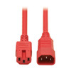 P018-006-ARD , Tripp Lite P018-006-ARD power cable Red 70.9" (1.8 m) C14 coupler C15 coupler