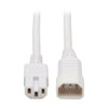 P018-006-AWH , Tripp Lite P018-006-AWH power cable White 70.9" (1.8 m) C14 coupler C15 coupler