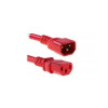 C13C14-RD-10F-ENC , eNet Components C13C14-RD-10F-ENC power cable 120" (3.05 m) C13 coupler C14 coupler