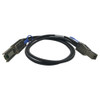 CAB-SAS30M-8644-8088 , QNAP CAB-SAS30M-8644-8088 Serial Attached SCSI (SAS) cable 39.4" (1 m) Black, Metallic