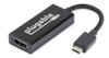 USBC-HDMI , Plugable Technologies USBC-HDMI USB graphics adapter 3840 x 2160 pixels Black