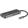 DKT30CSDHPD , StarTech.com DKT30CSDHPD laptop dock/port replicator Wired USB 3.2 Gen 1 (3.1 Gen 1) Type-C Black, Gray