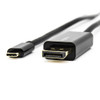 Y10C167-B1 , Rocstor Y10C167-B1 video cable adapter 70.9" (1.8 m) DisplayPort USB Type-C Black