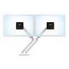 45-496-216 , Ergotron MXV DESK DUAL MONITOR ARM 24" White - 45-496-216