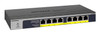 GS108PP-100NAS , NETGEAR GS108PP Unmanaged Gigabit Ethernet (10/100/1000) Power over Ethernet (PoE) Black