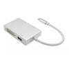 4N1USBCHVDU-AX , Axiom 4N1USBCHVDU-AX USB graphics adapter 3840 x 2160 pixels White