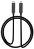 CB-TB0011-S1 , Siig CB-TB0011-S1 Thunderbolt cable 39.4" (1 m) 40 Gbit/s Black