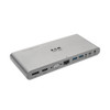 U442-DOCK4-S , Tripp Lite U442-DOCK4-S laptop dock/port replicator Wired USB 3.2 Gen 2 (3.1 Gen 2) Type-C Silver