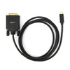 Y10C205-B1 , Rocstor Y10C205-B1 video cable adapter 15.6" (0.396 m) USB Type-C DVI Black