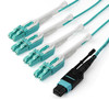MPO8LCPL3M , StarTech.com MPO8LCPL3M InfiniBand/fibre optic cable 118.1" (3 m) MPO/MTP 8x LC Aqua color