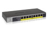 GS108LP-100NAS , NETGEAR 8-PORT GIGABIT ETHERNET POE+ UNMANAGED SWITCH WITH 60W POE BUDGET (GS108 Gigabit Ethernet (10/100/1000) Power over Ethernet (PoE) 1U Black, Gray
