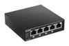 DGS-1005P , D-Link DGS-1005P Unmanaged L2 Gigabit Ethernet (10/100/1000) Power over Ethernet (PoE) Black