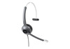 CP-HS-W-521-USB= , Cisco 521 Headset Wired Head-band Office/Call center Black, Gray