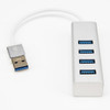 Y10A216-S1 , Rocstor Y10A216-S1 interface hub Thunderbolt 3 625 Mbit/s White