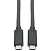 U420-006-5A , Tripp Lite U420-006-5A USB cable USB 3.2 Gen 1 (3.1 Gen 1) 72" (1.83 m) USB C 5 Gbit/s Black