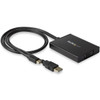 MDP2DVID2 , StarTech.com MDP2DVID2 video cable adapter 14.1" (0.358 m) Mini DisplayPort + USB Type-A DVI-I Black