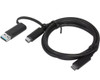 4X90U90618 , Lenovo 4X90U90618 USB cable USB 3.2 Gen 1 (3.1 Gen 1) 39.4" (1 m) USB A/USB C USB C Black