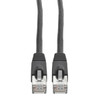 N262-035-BK , Tripp Lite N262-035-BK networking cable Black 420.5" (10.7 m) Cat6a S/UTP (STP)