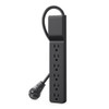 BSE600-06BLK-WM , Belkin BSE600-06BLK-WM surge protector Black 6 AC outlet(s) 120 V 70.9" (1.8 m)