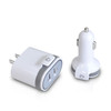 AC-PW1A22-S1 , Siig AC-PW1A22-S1 mobile device charger Universal Gray, White AC, Cigar lighter Auto, Indoor