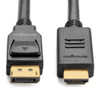 K33025WW , Kensington DisplayPort 1.2 (M) to HDMI (M) Passive Unidirectional Cable, 6ft
