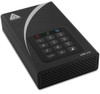 ADT-3PL256-16TB , Apricorn Aegis Padlock DT external hard drive 16 TB Black