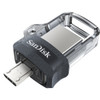 SDDD3-032G-A46 , SanDisk 32GB Ultra Dual m3.0 USB flash drive USB Type-A / Micro-USB 3.2 Gen 2 (3.1 Gen 2) Gray, Stainless steel