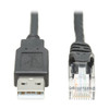U009-006-RJ45-X , Tripp Lite U009-006-RJ45-X cable gender changer RJ-45 USB 2.0 Type-A Black