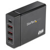 DCH1C3A , StarTech.com DCH1C3A mobile device charger Universal Black AC Indoor