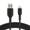 CAA001bt1MBK , Belkin CAA001BT1MBK lightning cable 39.4" (1 m) Black