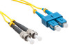 AXG100065 , Axiom AXG100065 InfiniBand/fibre optic cable 1968.5" (50 m) SC ST OFNR Yellow