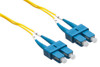 SCSCSD9Y-50M-AX , Axiom SCSCSD9Y-50M-AX InfiniBand/fibre optic cable 1968.5" (50 m) SC OS2 Yellow