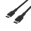 CAB004BT1MBK , Belkin CAB004BT1MBK USB cable 39.4" (1 m) USB C Black