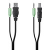 F1D9022B10T , Belkin F1D9022B10T KVM cable Black 119.7" (3.04 m)