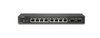 02-SSC-2463 , SonicWall SWS12-8POE Managed L2 Gigabit Ethernet (10/100/1000) Power over Ethernet (PoE) Black