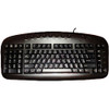 KBS-29BLK , Ergoguys Left Handed Ergonomic keyboard USB QWERTY Black