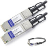 40G-QSFP-C-0201-AO , AddOn Networks 40G-QSFP-C-0201-AO InfiniBand/fibre optic cable 78.7" (2 m) QSFP+ Black