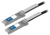 XDACBL2M-AO , AddOn Networks 2m SFP - SFP+ InfiniBand/fibre optic cable 78.7" (2 m) SFP+ Black