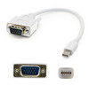 MDISPORT2VGAMM3W-5PK , AddOn Networks MDISPORT2VGAMM3W-5PK video cable adapter 35.8" (0.91 m) Mini DisplayPort VGA (D-Sub) White