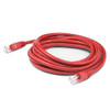 ADD-CAT5EBULK1K-RD , AddOn Networks ADD-CAT5EBULK1K-RD networking cable Red 12000" (304.8 m) Cat5e U/UTP (UTP)