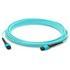 ADD-MPOMPO-4M5OM4 , AddOn Networks 4m, 2xMPO InfiniBand/fibre optic cable 157.5" (4 m) MPO/MTP Turquoise