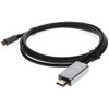 USBC2H4MMAL-AA , AddOn Networks USBC2H4MMAL-AA video cable adapter 72" (1.83 m) USB Type-C HDMI Black
