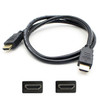 FH973AT-AO-5PK , AddOn Networks FH973AT-AO-5PK HDMI cable 7.87" (0.2 m) DVI DisplayPort Black